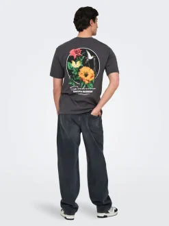 ONSFADE Vita alta Loose Fit Jeans
