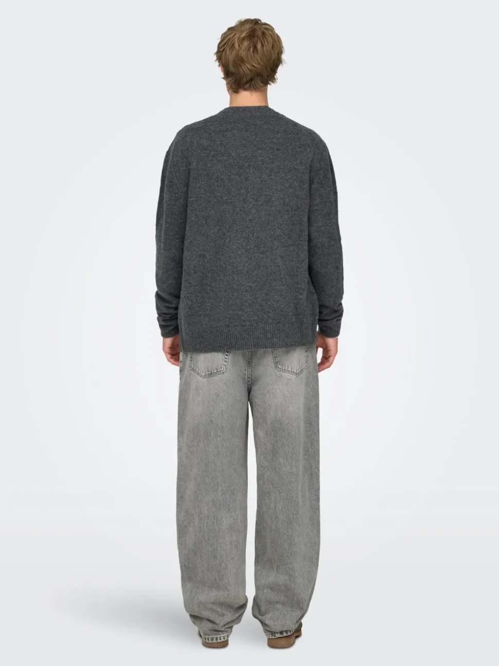 ONSFADE Vita media Loose Fit Jeans