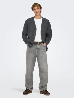 ONSFADE Vita media Loose Fit Jeans