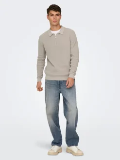 ONSFADE Vita media Loose Fit Jeans