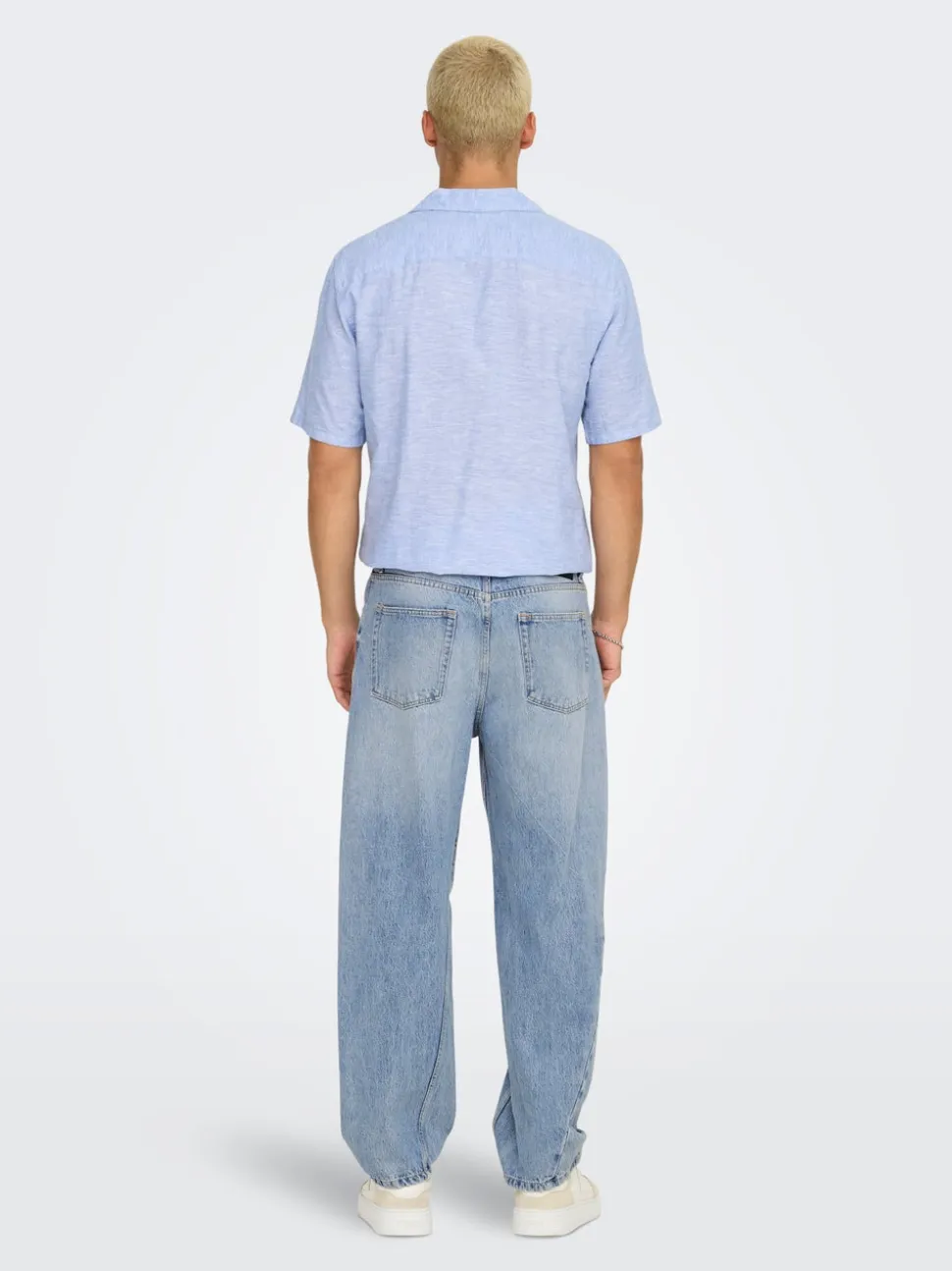 ONSFADE Vita media Loose Fit Jeans