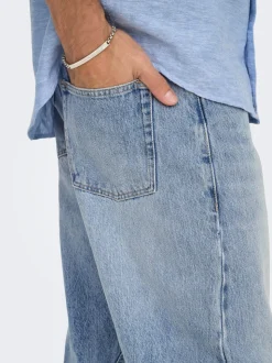 ONSFADE Vita media Loose Fit Jeans