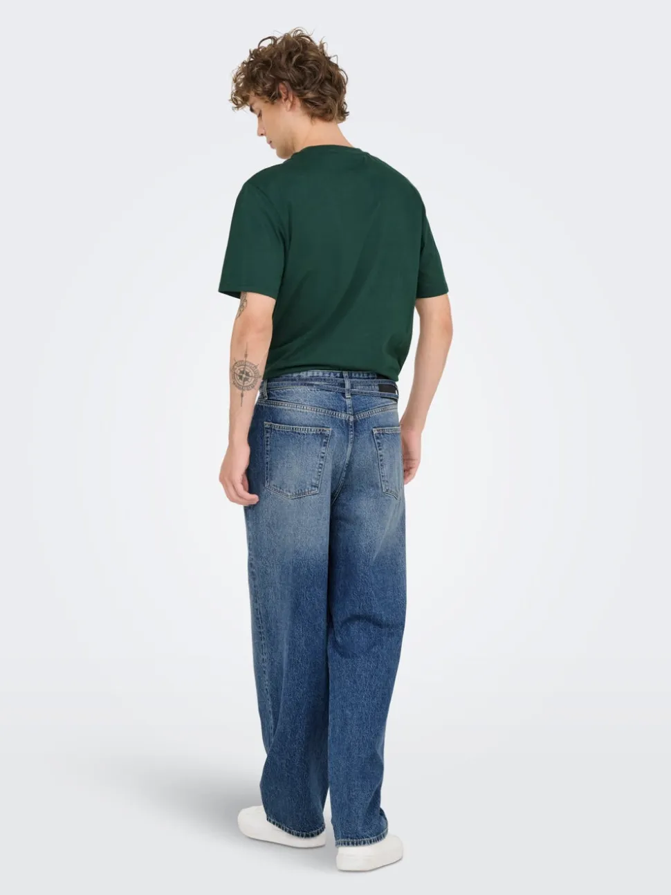 ONSFADE Vita media Loose Fit Jeans
