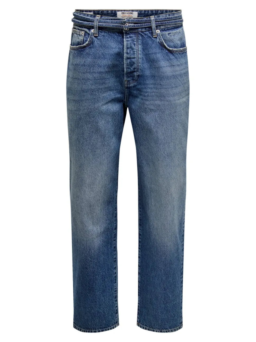 ONSFADE Vita media Loose Fit Jeans
