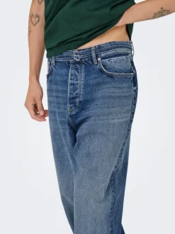 ONSFADE Vita media Loose Fit Jeans