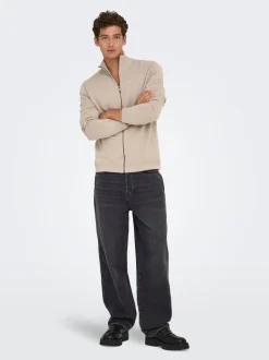 ONSFADE Vita media Loose Fit Jeans