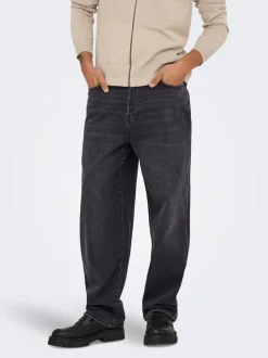 ONSFADE Vita media Loose Fit Jeans