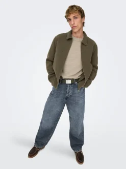 ONSFADE Vita media Loose Fit Jeans