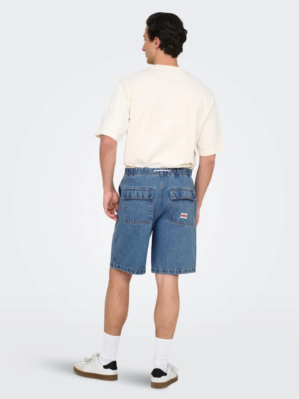 ONSFADE Vita media Loose Fit Bermuda cargo