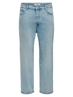 ONSFADE Vita media Loose Fit Strecth Jeans