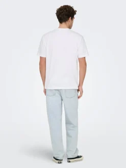 ONSFADE Vita media Loose Fit Jeans