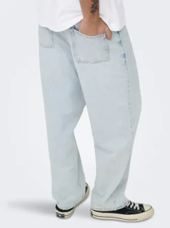 ONSFADE Vita media Loose Fit Jeans