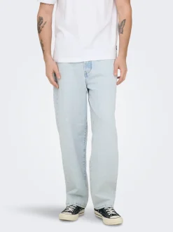 ONSFADE Vita media Loose Fit Jeans