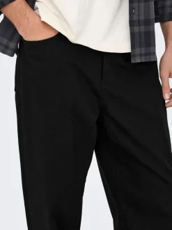 ONSFADE Vita media Loose Fit Jeans