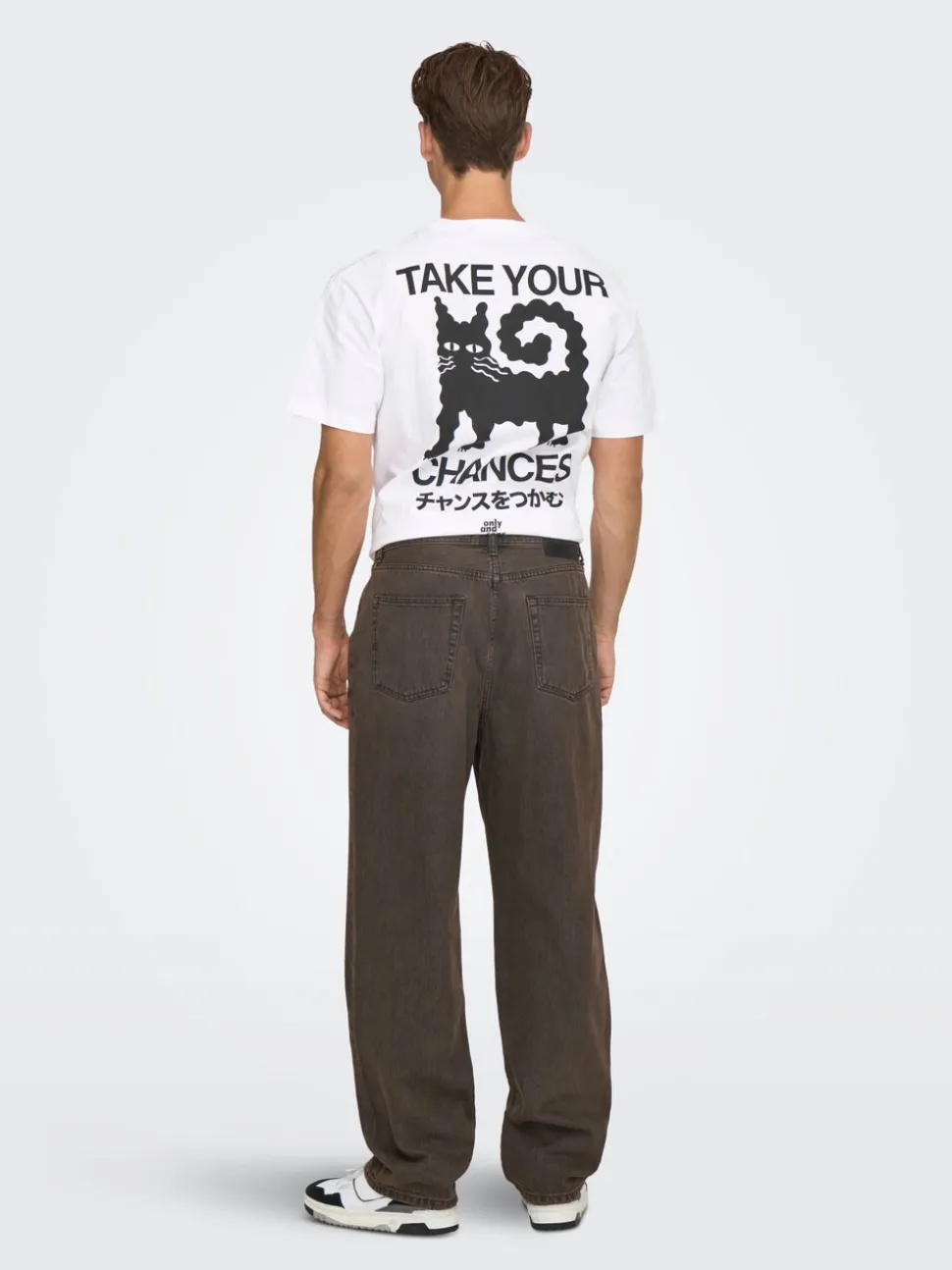 ONSFADE Vita media Loose Fit Jeans