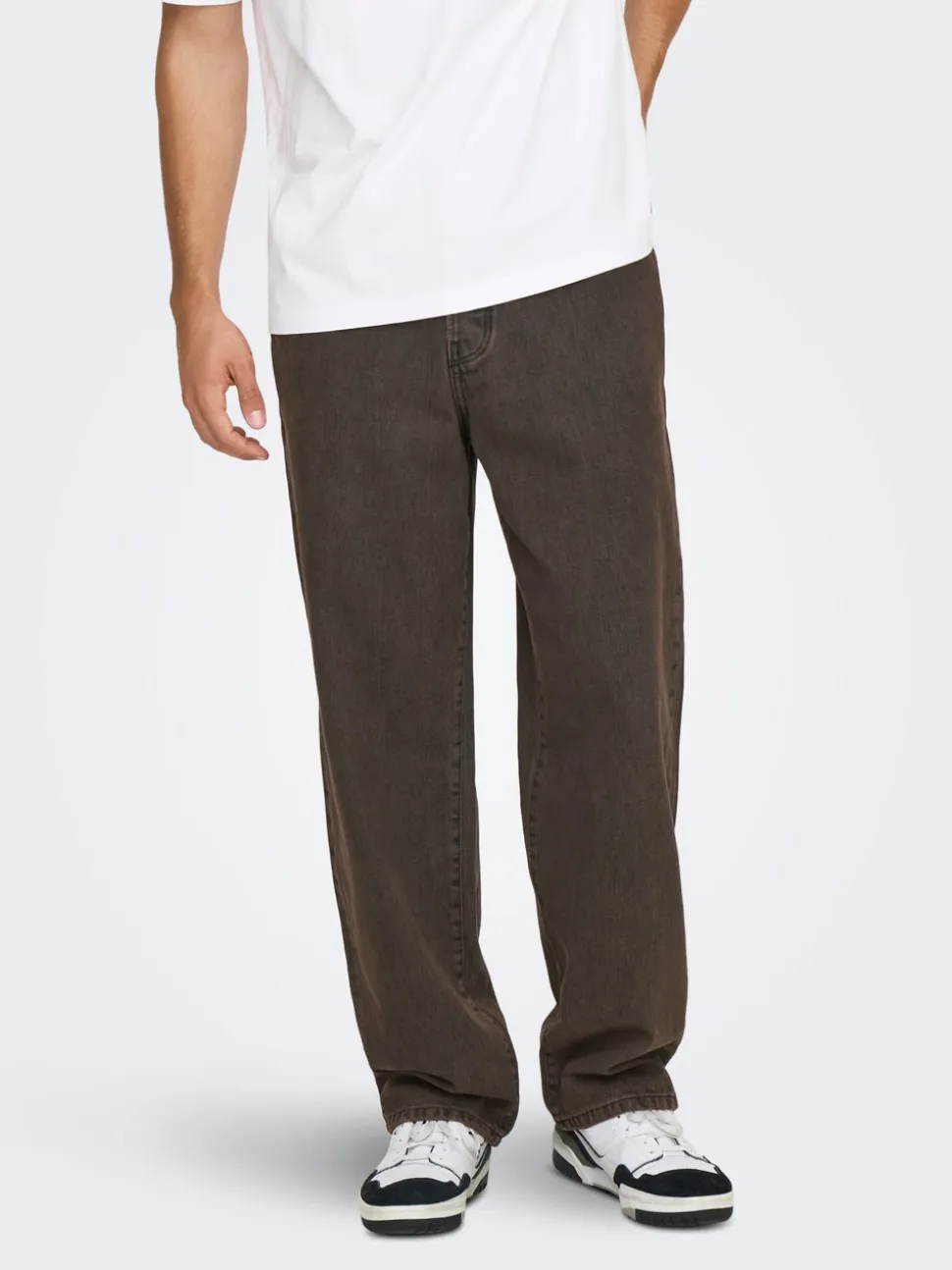ONSFADE Vita media Loose Fit Jeans