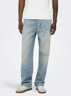 ONSFADE Vita media Loose Fit Jeans