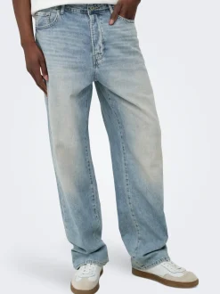 ONSFADE Vita media Loose Fit Jeans