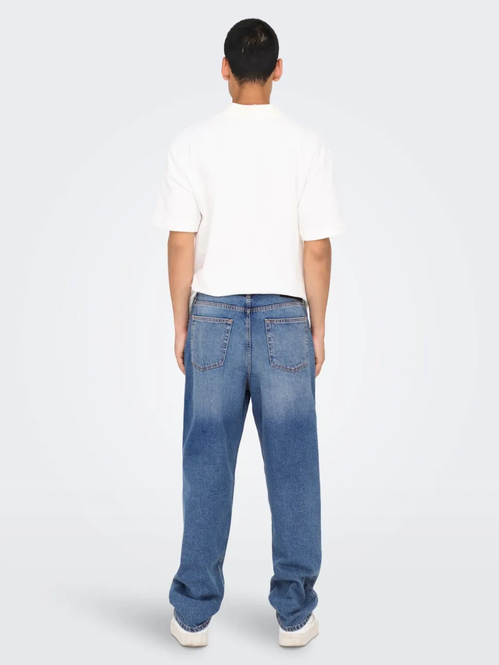 ONSFADE Vita media Loose Fit Jeans