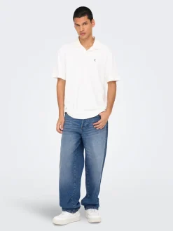 ONSFADE Vita media Loose Fit Jeans