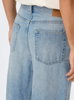 ONSFADE Vita media Loose Fit Jeans