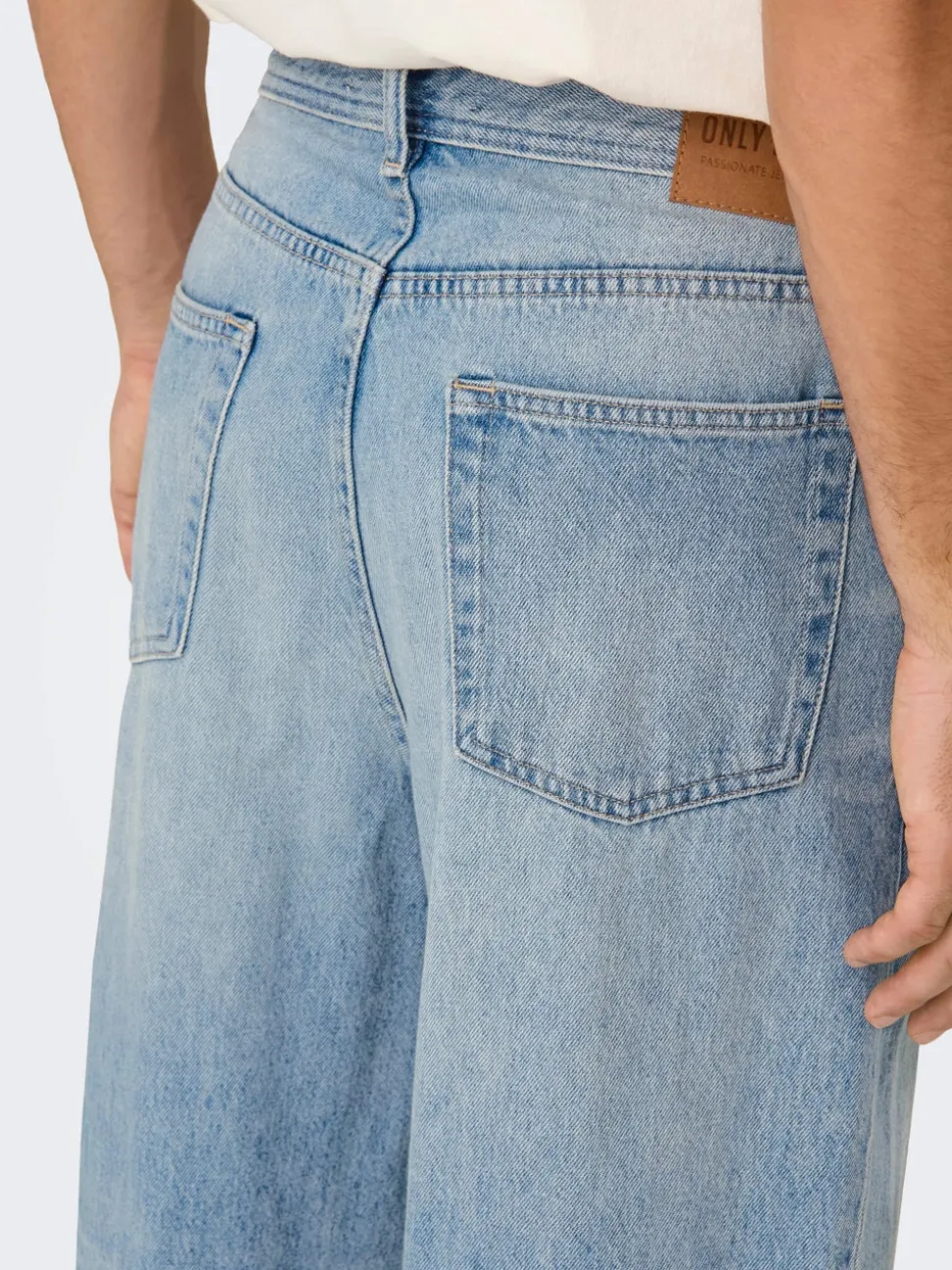 ONSFADE Vita media Loose Fit Jeans