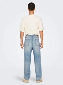 ONSFADE Vita media Loose Fit Jeans