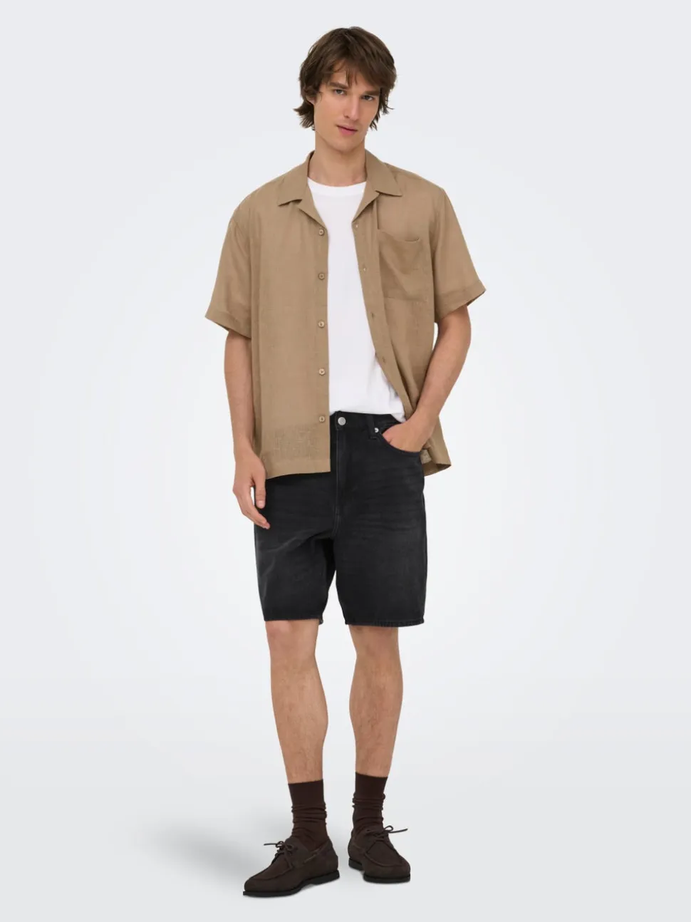 ONSFADE Vita media Straight Fit Shorts