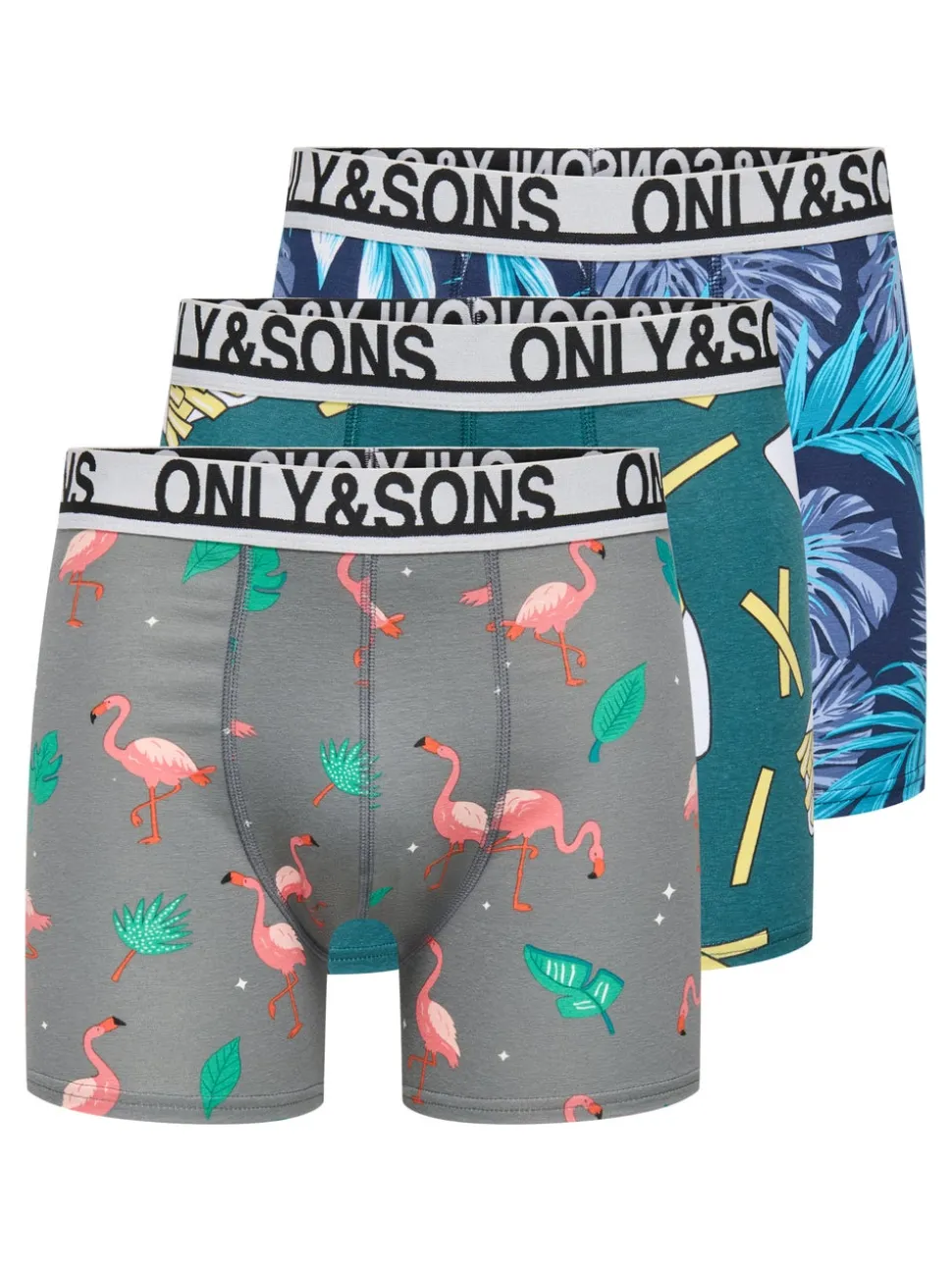 ONSFITZ 3-pack Boxer aderenti