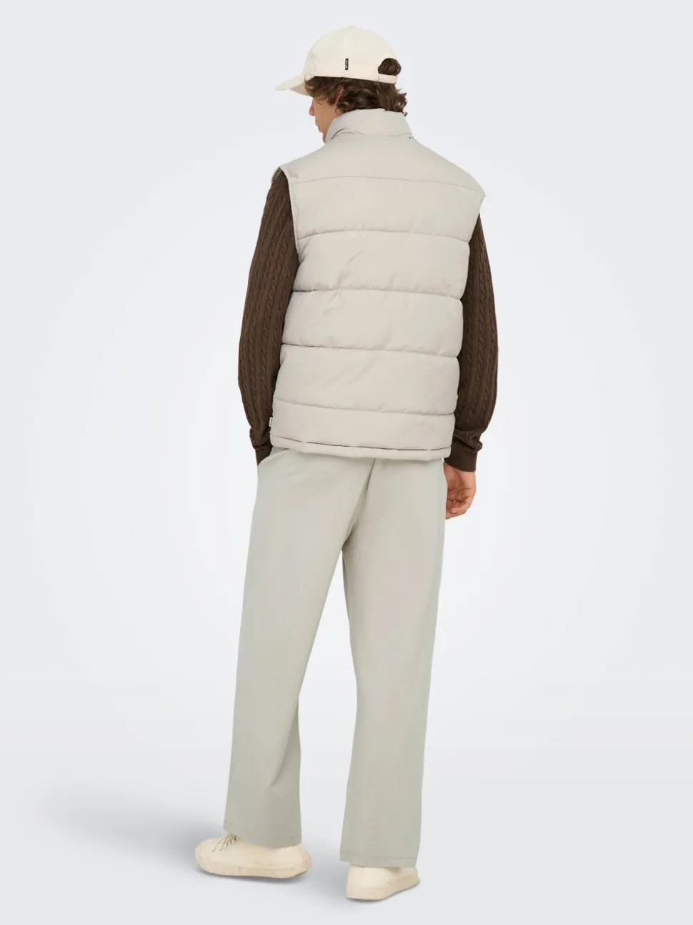 ONSJAKE Gilet trapuntato