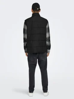 ONSJAKE Gilet trapuntato