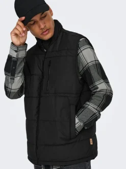 ONSJAKE Gilet trapuntato