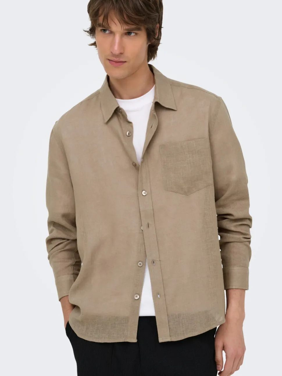 ONSLAURENCE Lino Camicia