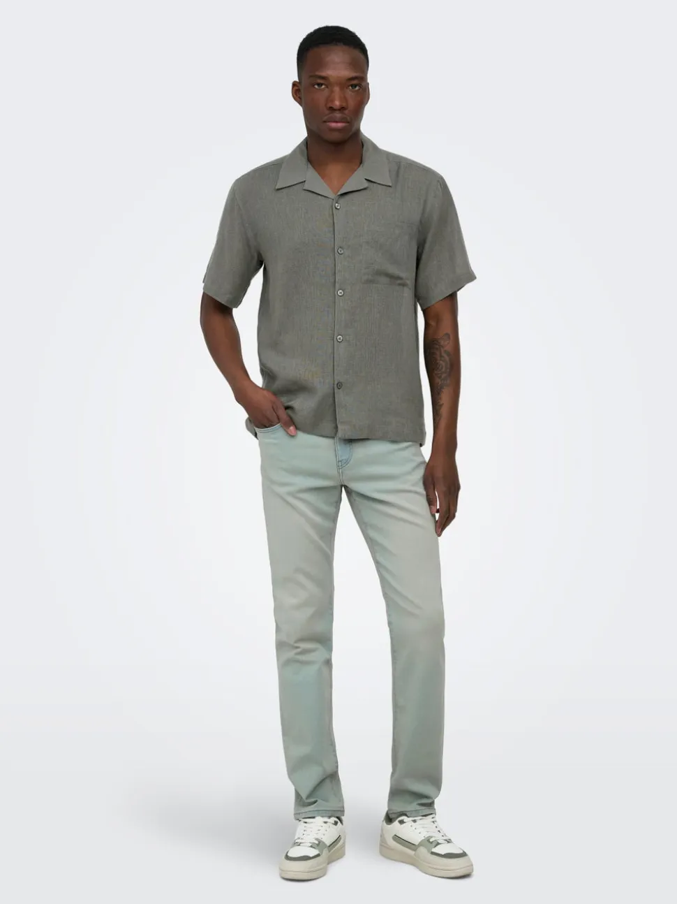 ONSLAURENCE Lino Stile Hawaiano