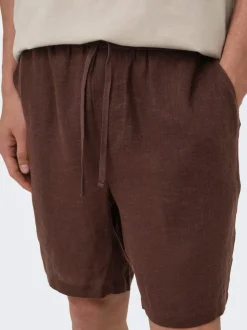 ONSLAURENCE Regular Fit Lino Shorts