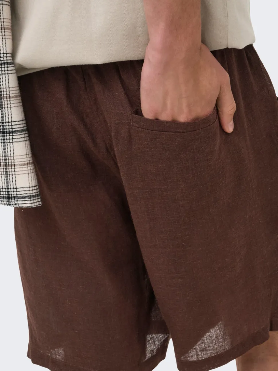 ONSLAURENCE Regular Fit Lino Shorts