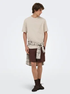 ONSLAURENCE Regular Fit Lino Shorts