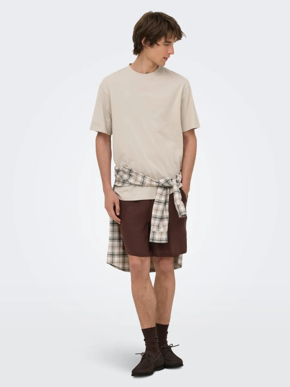 ONSLAURENCE Regular Fit Lino Shorts