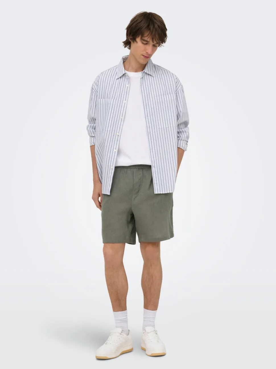 ONSLAURENCE Regular Fit Lino Shorts