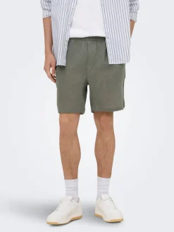 ONSLAURENCE Regular Fit Lino Shorts