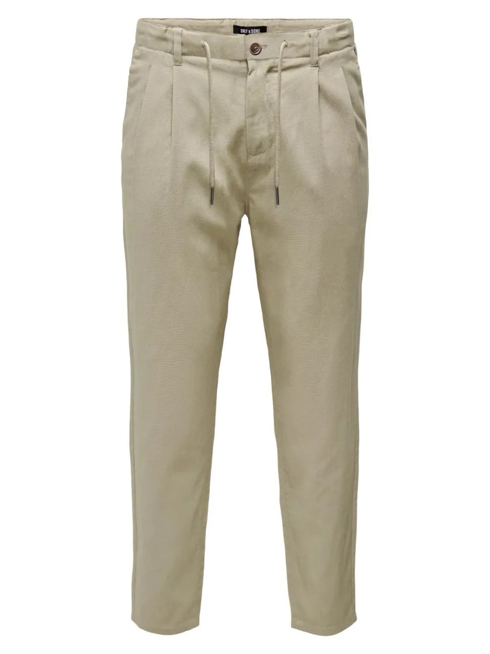 ONSLEO Tapered Fit - Cropped Lino Pantaloni chino