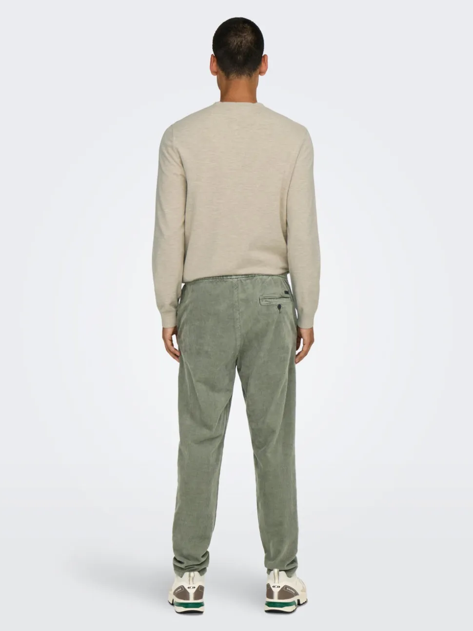 ONSLINUS Pantaloni in velluto a coste taglio tapered fit