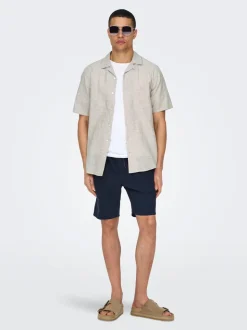 ONSLINUS Regular Fit Lino Shorts