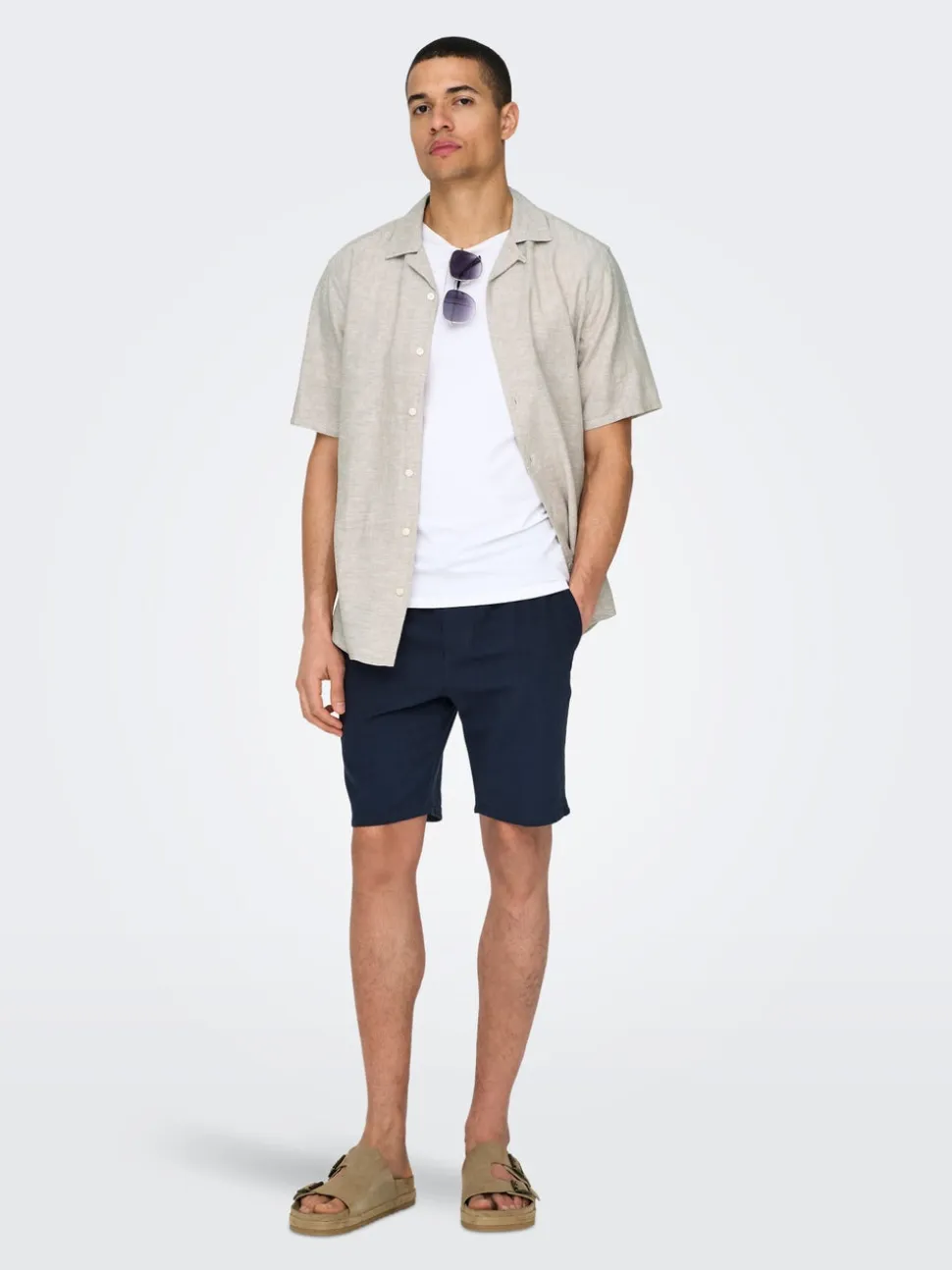 ONSLINUS Regular Fit Lino Shorts