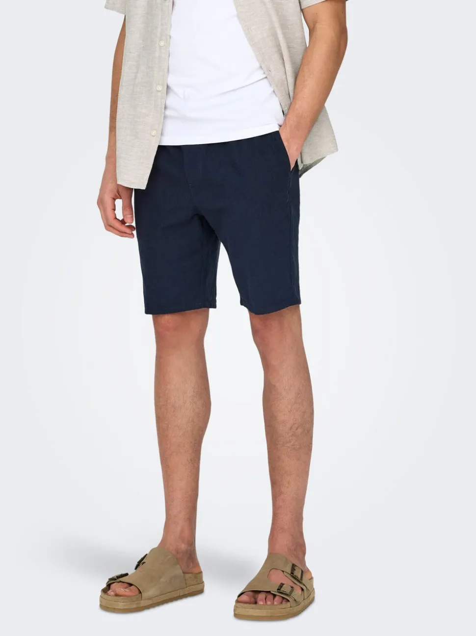ONSLINUS Regular Fit Lino Shorts