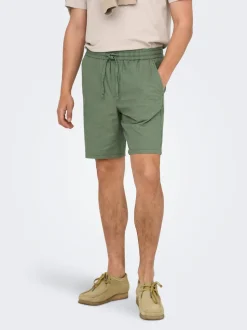 ONSLINUS Regular Fit Lino Shorts