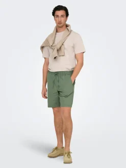 ONSLINUS Regular Fit Lino Shorts