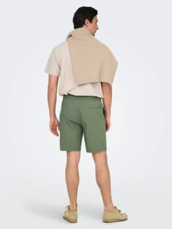 ONSLINUS Regular Fit Lino Shorts