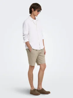 ONSLINUS Regular Fit Lino Shorts