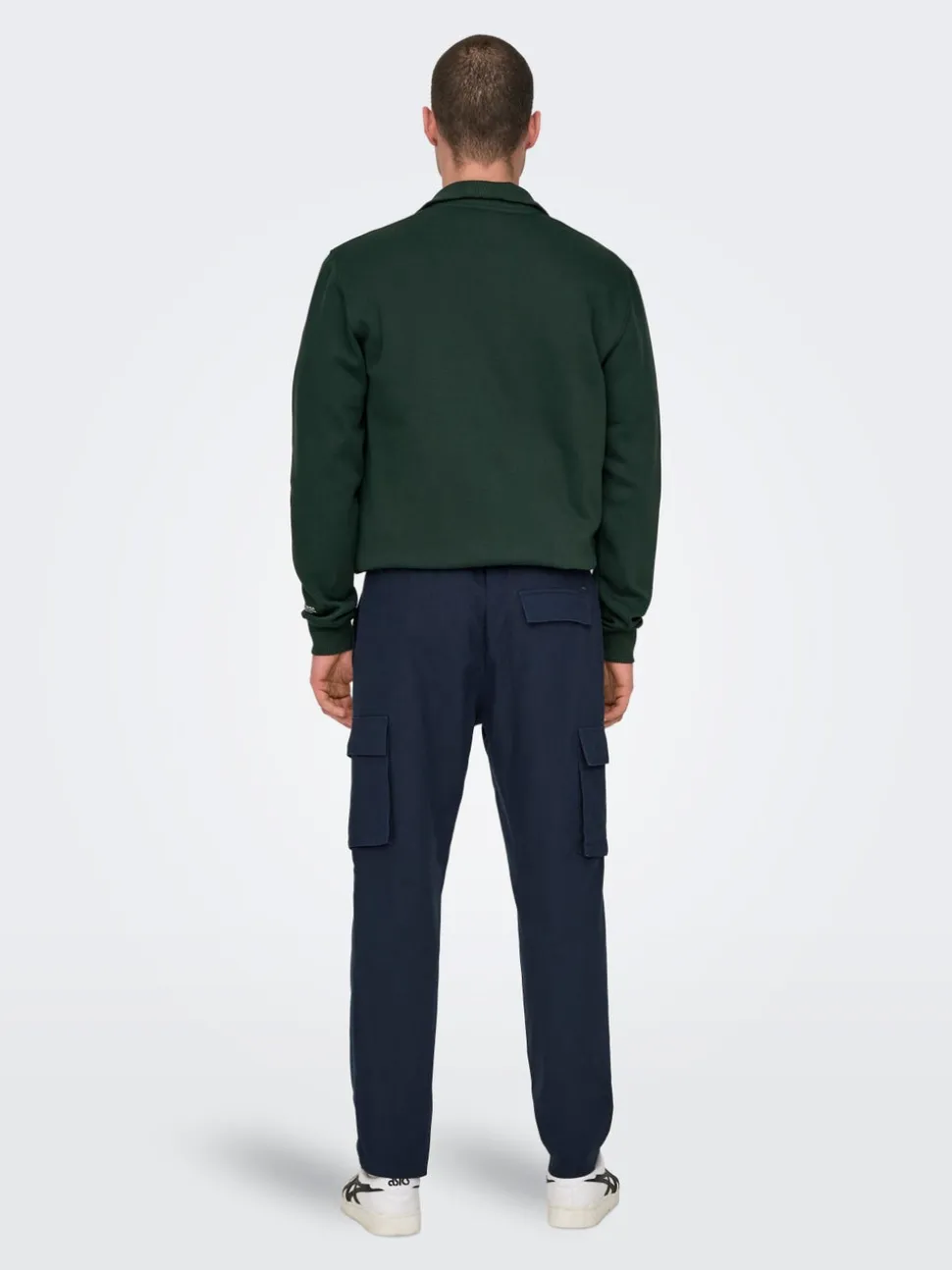 ONSLINUS Tapered Fit Lino Pantaloni cargo